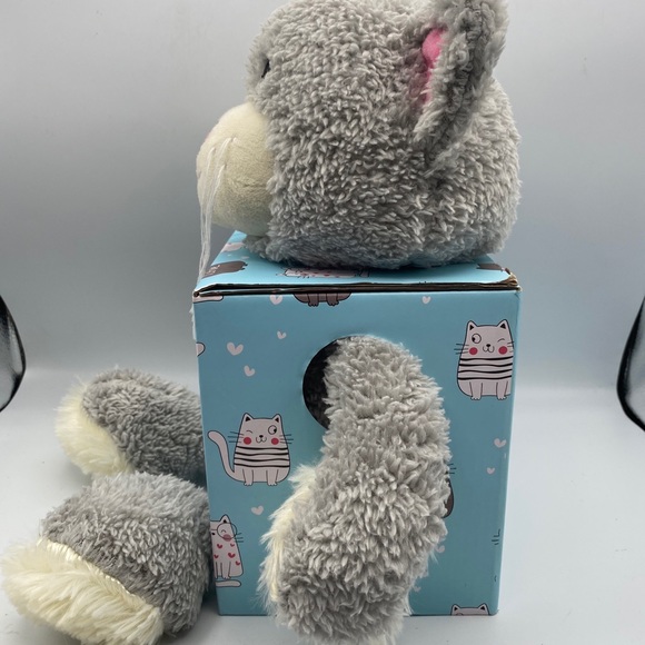 Heatable Cozy Soft Plush Cuddle Buddy Cat  18 Inches - NEW - Picture 5 of 9